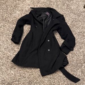 Forever 21 Black Trench Coat